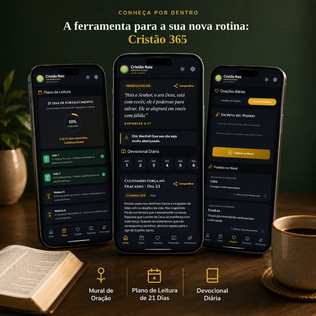 Aplicativo Cristão 365